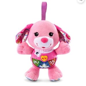 Pink Stuffed Animal Dog Toy Vtech New With Box